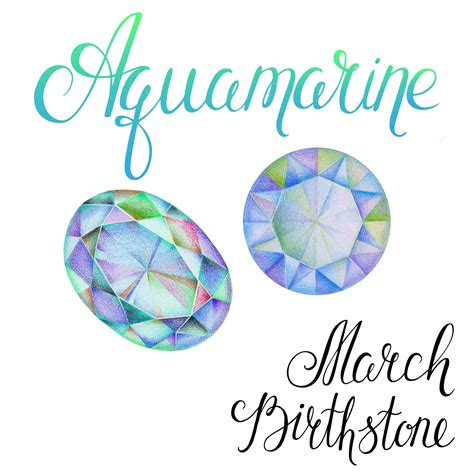 March Birthstone Color and Meaning (2022) • Colors Explained