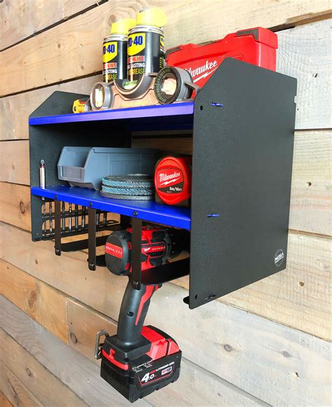 MegaMaxx Power Tool Storage Unit - Wall Mountable Workshop & Garage Organiser | eBay