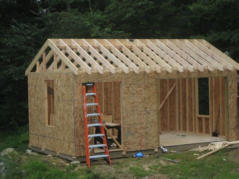 Donn: 10 X 12 Shed Plans W Garage Door 8x10x12x14x16x18x20x22x24