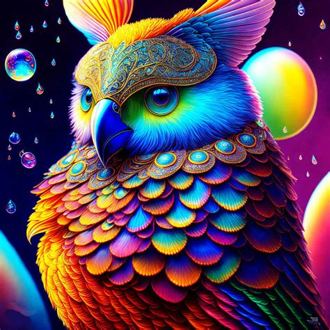 Fantasy Owl by AllAiAlways on DeviantArt