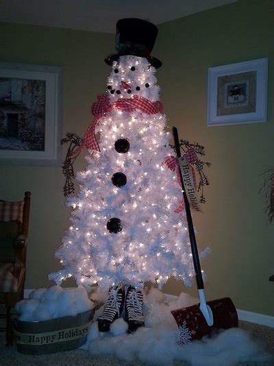 Snowman Christmas Tree Pictures, Photos, and Images for Facebook, Tumblr, Pinterest, and Twitter