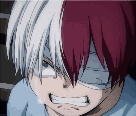 My Hero Academia Shoto Todoroki Art