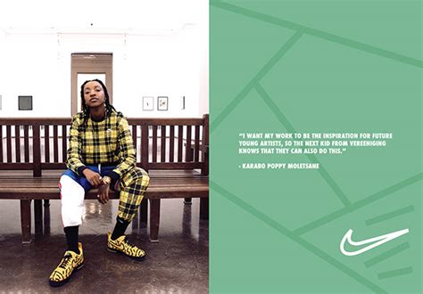 Nike By You: Karabo Poppy campaign reimagined on Behance