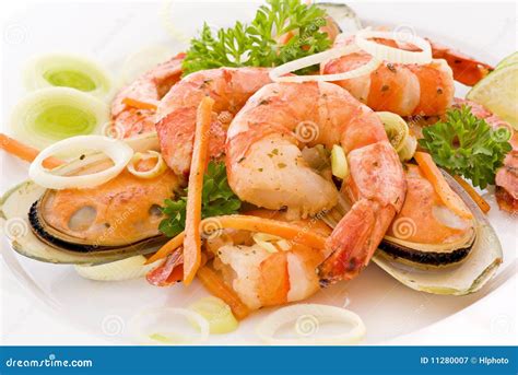 Seafood Platter Royalty Free Stock Photography - Image: 11280007