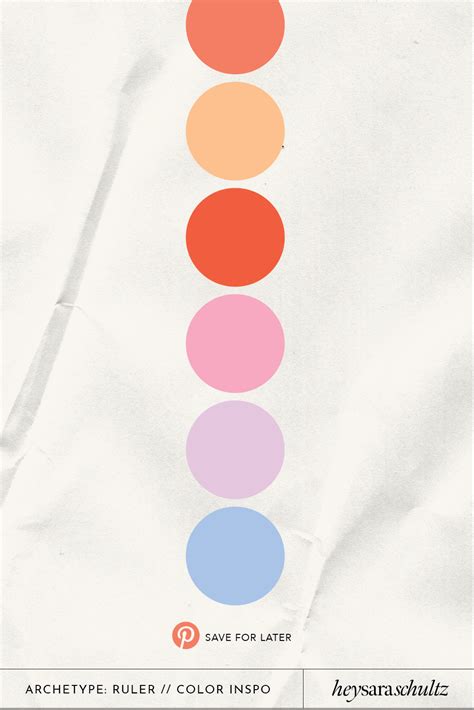 Top color palettes for the lover brand archetype — Hey Sara Schultz