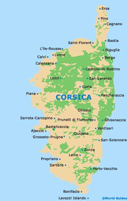 Corsica Events and Festivals in 2014 / 2015: Corsica, Corse, France