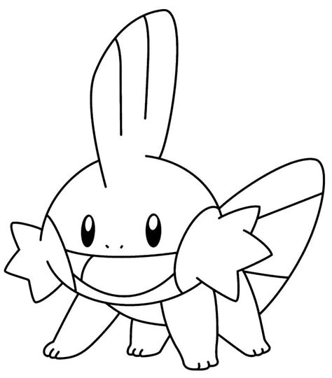 Mudkip Pokemon coloring page - Download, Print or Color Online for Free