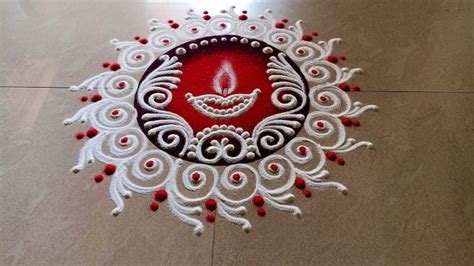 Rose Flower Rangoli Kolam Designs | Best Flower Site