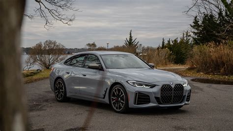 2023 BMW M440i Gran Coupe Goes Flat Out On The Autobahn In The Evening