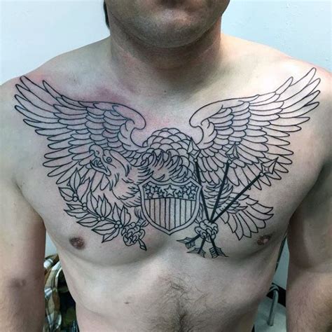 Eagle Chest Tattoo Designs, Ideas and Meaning - Tattoos For You