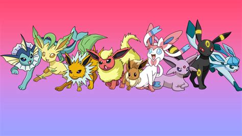 Eevee Evolutions Chart