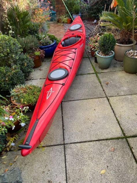 Dagger Stratos 14.5 S Sea/touring Kayak In Red for sale from United Kingdom