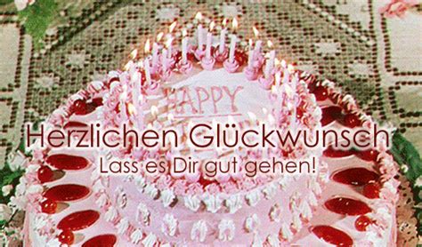 How To Say Happy Birthday In German With Gifs