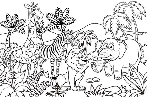 Mewarnai Gambar Jari Tangan Gambar Mewarnai Zoo Drawing Image | Porn ...