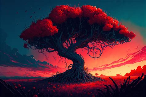 ArtStation - Fantasy art (Tree)