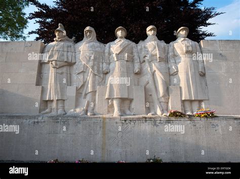 Verdun Monument to the Fallen, memorial commemorating Battle of Verdun in First World War Stock ...