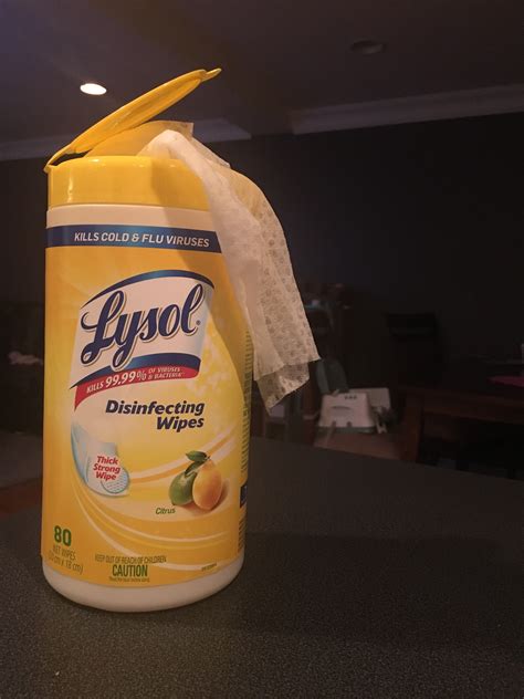 Lysol Disinfecting Wipes Citrus reviews in Cleaning Wipes - ChickAdvisor