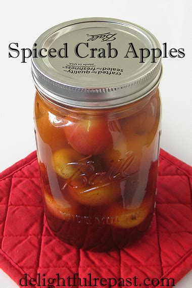 Delightful Repast: Spiced Crab Apples