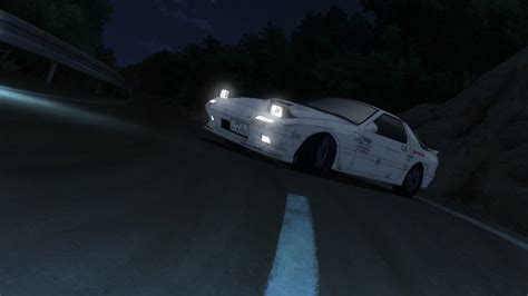 white coupe Ryosuke Takahashi Initial D Mazda RX-7 #car #1080P # ...