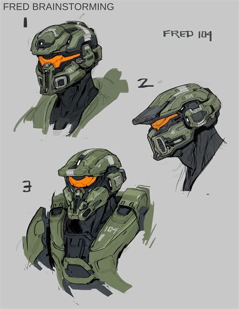 Halo Concept Art — Halo 5: Guardians concept art for Fred. By Kory...