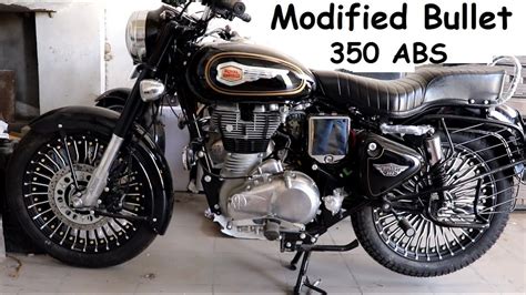 Fully Modified Royal Enfield Bullet 350 (ABS) - YouTube