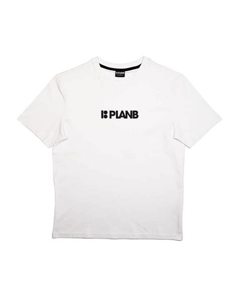 Plan B Logo White Tee - Plan B Skateboards