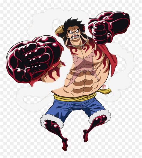 Luffy Drawing Gear - Luffy Gear 4 Vs Big Mom, HD Png Download - 800x880(#2366487) - PngFind