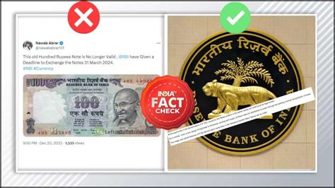 Fact Check: Is RBI planning to scrap old Rs 100 notes? Here's truth – India TV