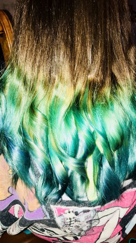 Splat Hair Dye in Ombré Ocean