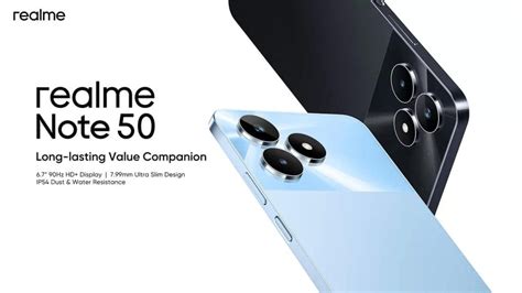 Realme Launches Its First 'Note' Phone As the Cheapest Handset of 2024