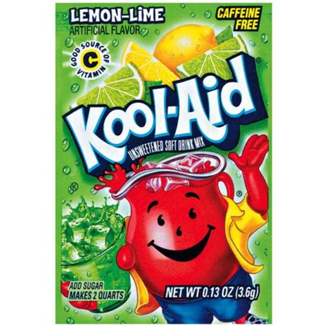 Kool-Aid Lemon-Lime sachette 3,6 g | Candy Store