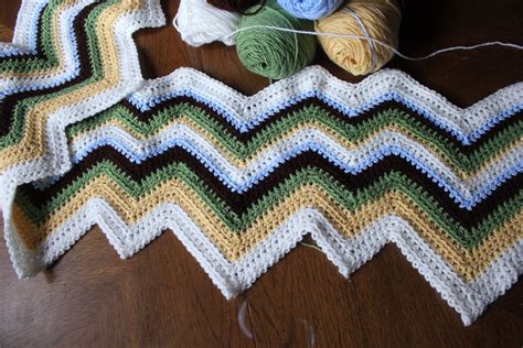 zigzag afghan pattern crochet blanket | Zig zag crochet, Afghan pattern, Crochet blanket