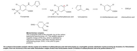 Solved: The Synthesis Of Furosemide Concludes With The Rea... | Chegg.com