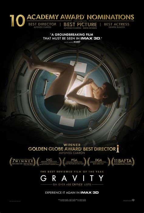 Gravity (#7 of 8): Mega Sized Movie Poster Image - IMP Awards