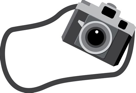 Cute camera, vintage 11102579 PNG