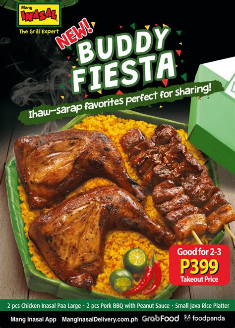 Mang Inasal’s bilao of Ihaw-Sarap favorites now in buddy size ...