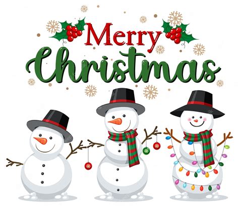 Cute Snowman Png Clipart - Cute Christmas Snowman Clipart - Clip Art Library