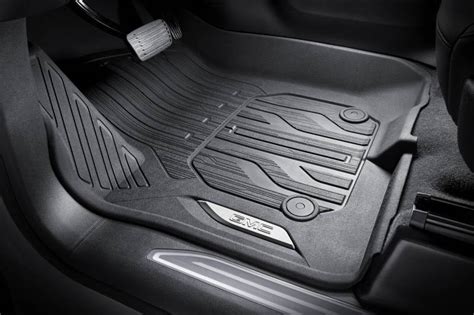 GM Accessories 84418536 - Regular Cab Front-Row Premium All-Weather Floor Liners In Black With ...