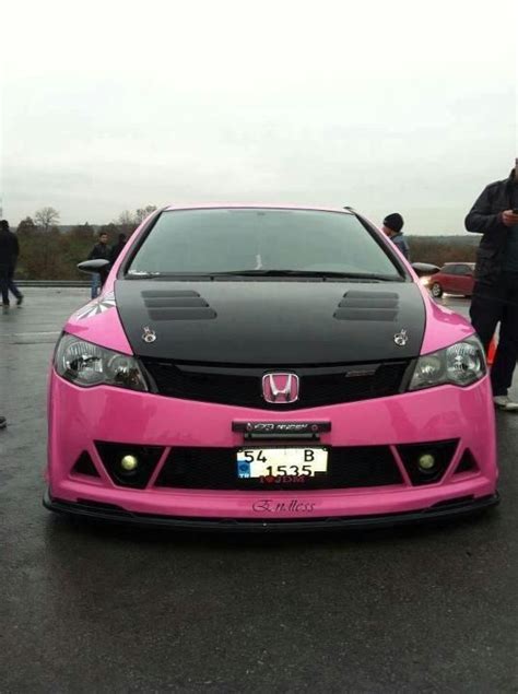 Gallery For > Pink Honda | Pink honda, Honda civic, Pink honda civic