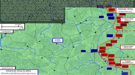 Battle Of The Bulge Map