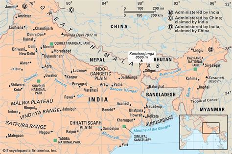 Kanchenjunga National Park Map