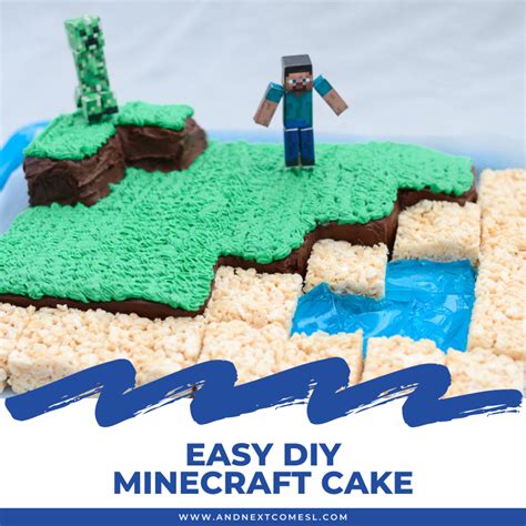 Minecraft cake - berlindanaughty