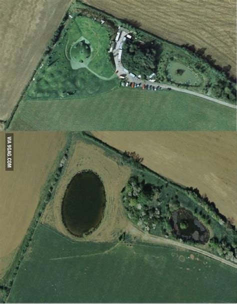 The filming location for "Teletubbies" as it was and how it is now. | Teletubbies, Filming ...