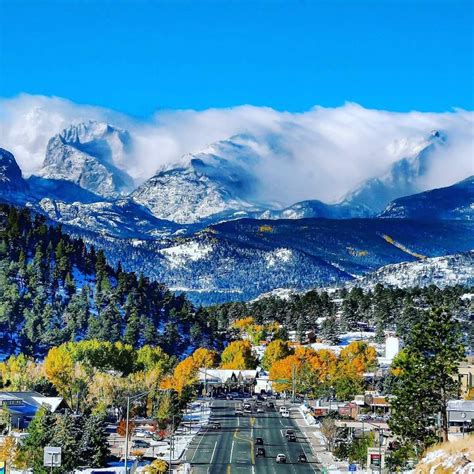 Autumn in Estes Park, CO : Colorado