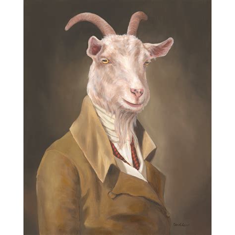 Goat Prints, Art “Sir William” – Old World Pet Portraits