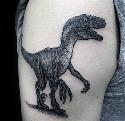 Jurassic Park Raptor Tattoo