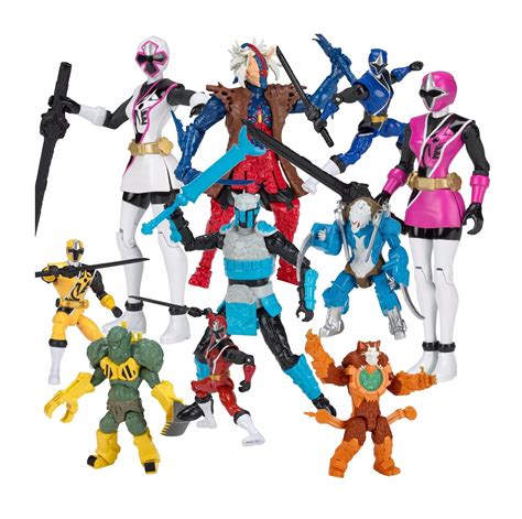 Power Rangers Ninja Steel Toys Figures