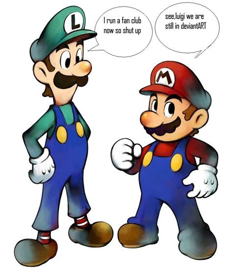 Luigimariotalking by Mario-Luigi-fan on DeviantArt