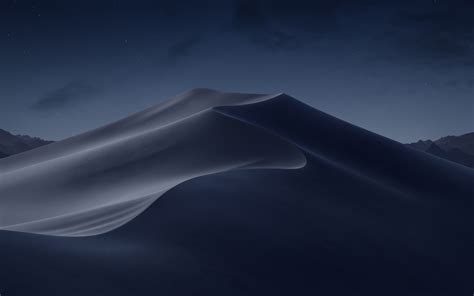 macOS Mojave Night Desert 5K Wallpapers | Wallpapers HD