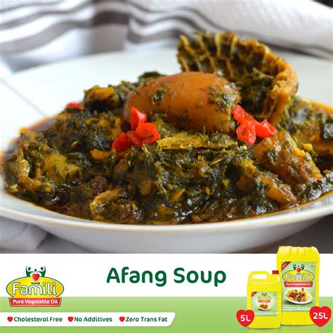 Afang Soup Recipe - Nosak Famili Oil Blog